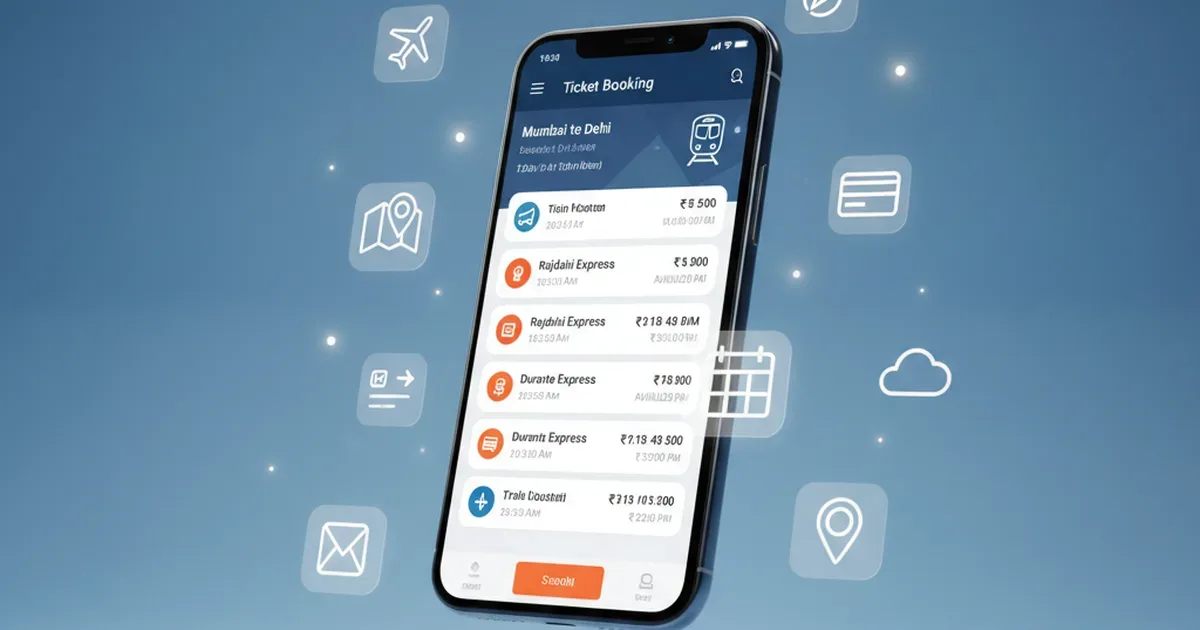 Best apps for train travel India 2026