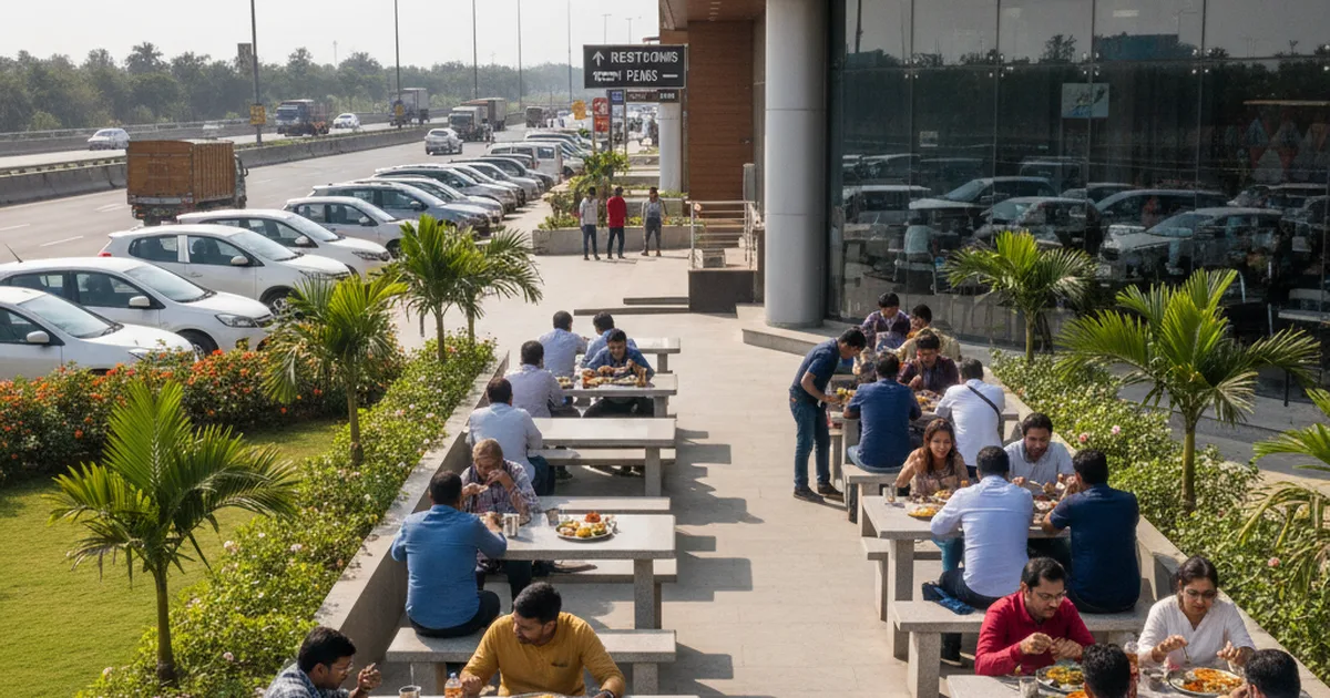 Best rest stops and dhabas on Indian expressways with clean facilities, modern amenities, and safe food options for travelers 2026