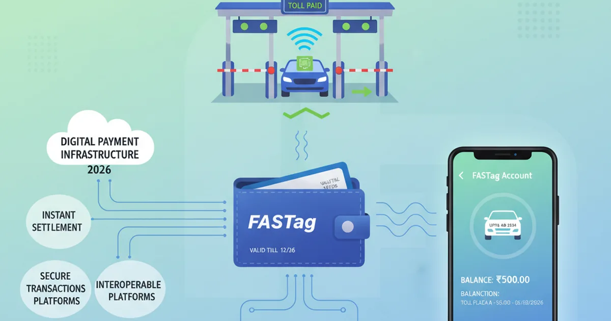FASTag Guide 2026: How to Recharge, Use & Troubleshoot (No-Cash Toll Plazas)