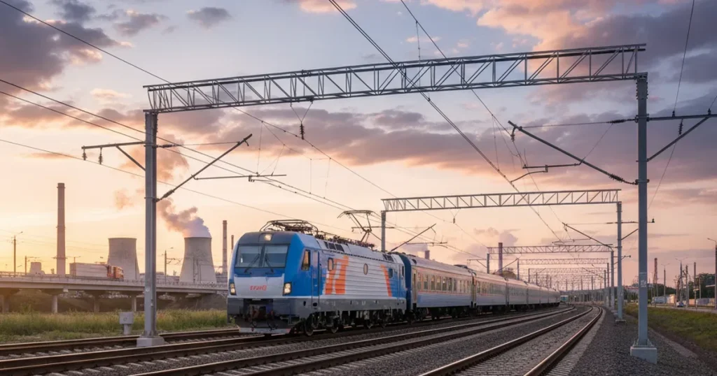 India rail electrification electric locomotive 2026