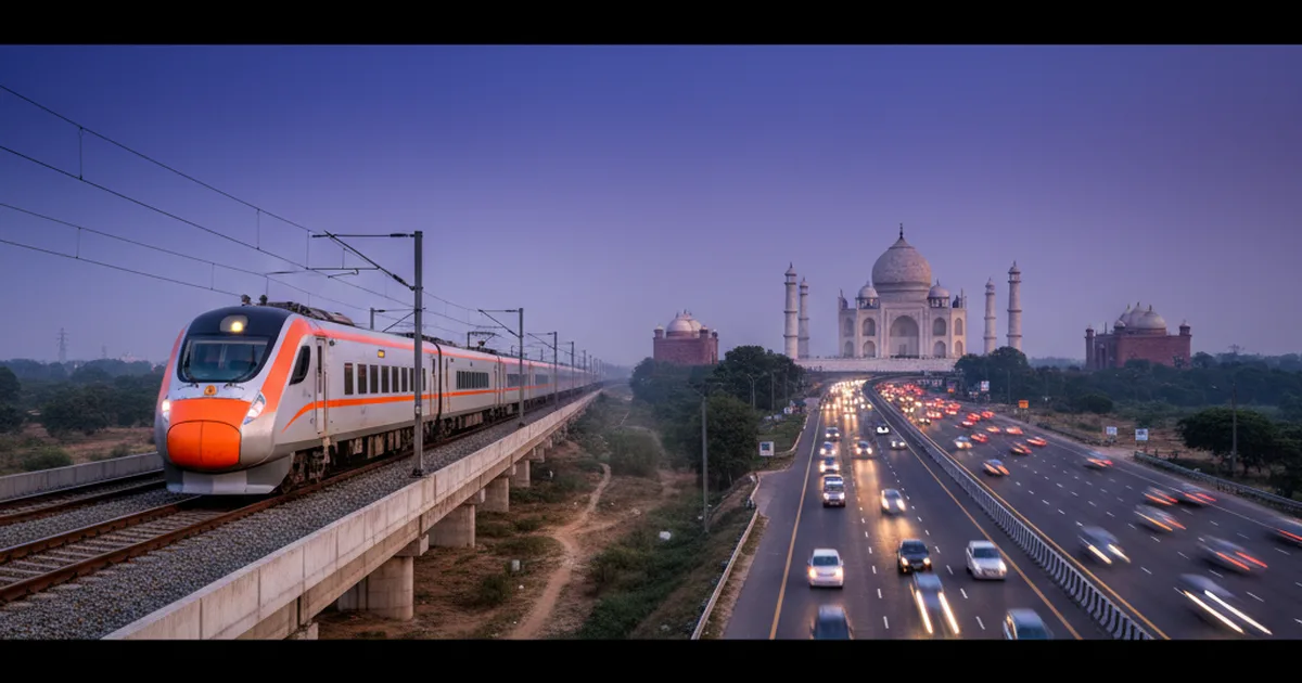 Train vs Road: Delhi to Agra – Which is Better? Complete Comparison 2026